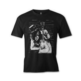 Lord T-Shirt ES-307 Siyah Slash Guitar Erkek T-shirt