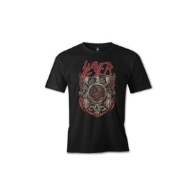 Lord T-Shirt ES-385 Siyah Slayer Eagle Erkek T-shirt