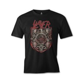 Lord T-Shirt ES-385 Siyah Slayer Eagle Erkek T-shirt