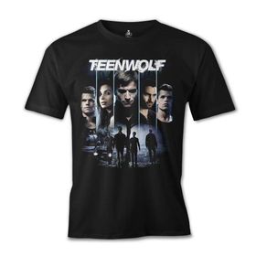 Lord T-Shirt ES-389 Siyah Teen Wolf Erkek T-shirt