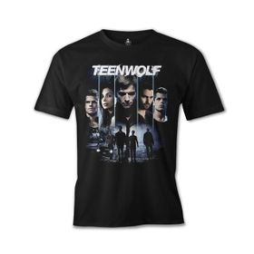 Lord T-Shirt ES-389 Siyah Teen Wolf Erkek T-shirt