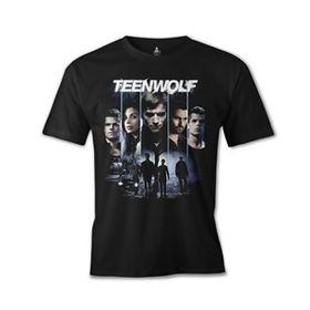 Lord T-Shirt ES-389 Siyah Teen Wolf Erkek T-shirt