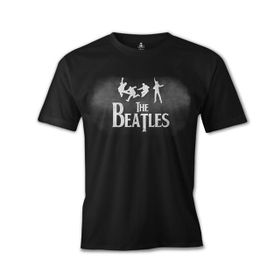 Lord T-Shirt ES-406 Siyah The Beatles 2 Erkek T-shirt