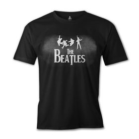 Lord T-Shirt ES-406 Siyah The Beatles 2 Erkek T-shirt