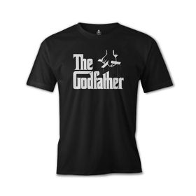 Lord T-Shirt ES-417 Siyah The Godfather Logo Erkek T-shirt