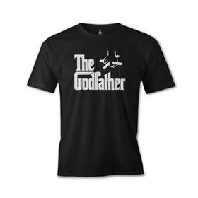 Lord T-Shirt ES-417 Siyah The Godfather Logo Erkek T-shirt