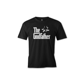 Lord T-Shirt ES-417 Siyah The Godfather Logo Erkek T-shirt