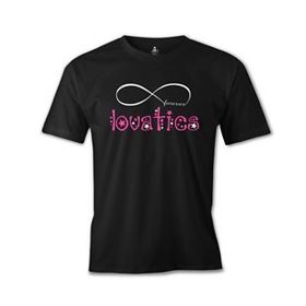 Lord T-Shirt ES-437 Siyah Demi Lovato Lovatics Erkek T-shirt