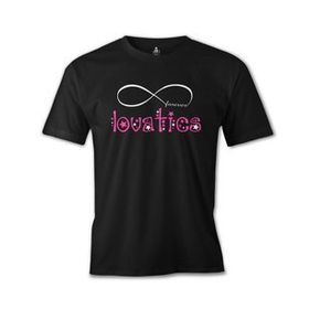 Lord T-Shirt ES-437 Siyah Demi Lovato Lovatics Erkek T-shirt