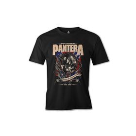 Lord T-Shirt ES-46 Siyah Pantera Vulgar Display Of Power Erkek T-shirt