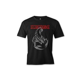 Lord T-Shirt ES-468 Siyah Scorpions Scorpion Erkek T-shirt