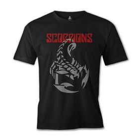 Lord T-Shirt ES-468 Siyah Scorpions Scorpion Erkek T-shirt