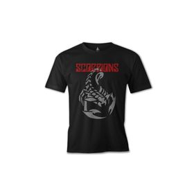 Lord T-Shirt ES-468 Siyah Scorpions Scorpion Erkek T-shirt
