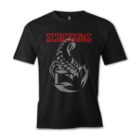 Lord T-Shirt ES-468 Siyah Scorpions Scorpion Erkek T-shirt