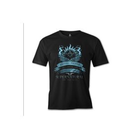 Lord T-Shirt ES-522 Siyah Supernatural Join The Hunt Erkek T-shirt