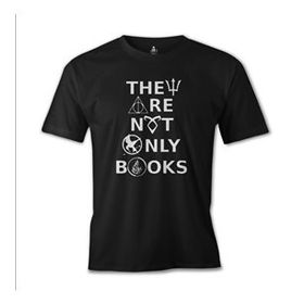 Lord T-Shirt ES-535 Siyah They Are Not Only Books Erkek T-shirt
