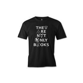 Lord T-Shirt ES-535 Siyah They Are Not Only Books Erkek T-shirt