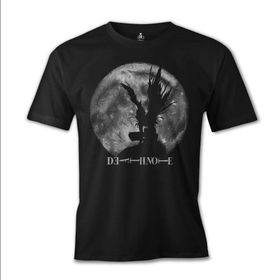 Lord T-Shirt ES-547 Siyah Death Note Moon 2 Erkek T-shirt