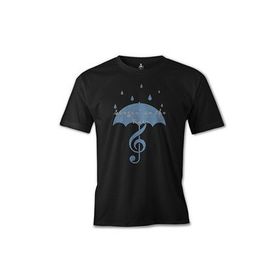 Lord T-Shirt ES-574 Siyah Singin In The Rain 2 Erkek T-shirt