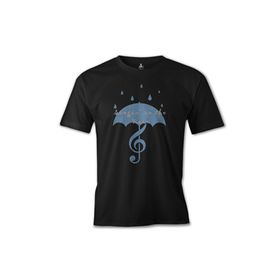 Lord T-Shirt ES-574 Siyah Singin In The Rain 2 Erkek T-shirt