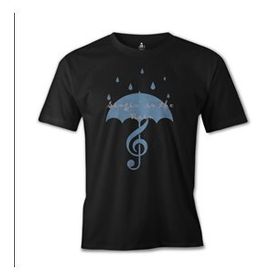 Lord T-Shirt ES-574 Siyah Singin In The Rain 2 Erkek T-shirt