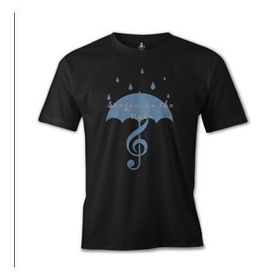 Lord T-Shirt ES-574 Siyah Singin In The Rain 2 Erkek T-shirt
