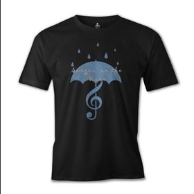 Lord T-Shirt ES-574 Siyah Singin In The Rain 2 Erkek T-shirt