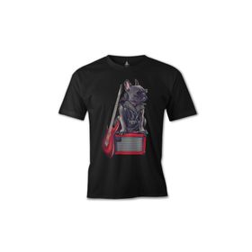 Lord T-Shirt ES-61 Siyah Rocker Dog Erkek T-shirt