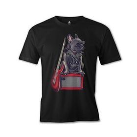 Lord T-Shirt ES-61 Siyah Rocker Dog Erkek T-shirt