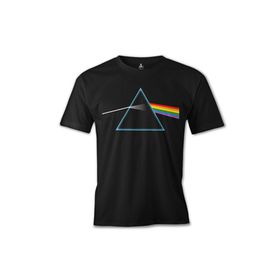 Lord T-Shirt ES-613 Siyah Pink Floyd Dark Side Of The Moon Erkek T-shirt