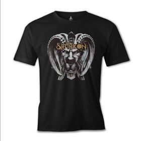 Lord T-Shirt ES-655 Siyah Satyricon Erkek T-shirt