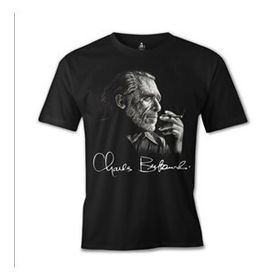 Lord T-Shirt ES-668 Siyah Charles Bukowski Erkek T-shirt