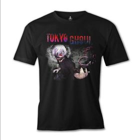 Lord T-Shirt ES-683 Siyah Tokyo Ghoul Erkek T-shirt