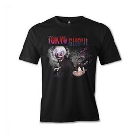 Lord T-Shirt ES-683 Siyah Tokyo Ghoul Erkek T-shirt