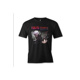 Lord T-Shirt ES-683 Siyah Tokyo Ghoul Erkek T-shirt