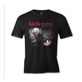 Lord T-Shirt ES-683 Siyah Tokyo Ghoul Erkek T-shirt