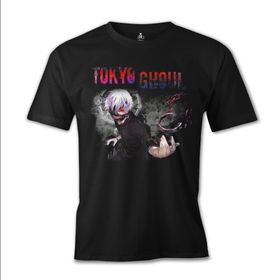 Lord T-Shirt ES-683 Siyah Tokyo Ghoul Erkek T-shirt
