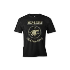 Lord T-Shirt ES-688 Siyah Watain Erkek T-shirt