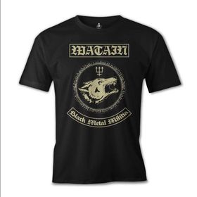 Lord T-Shirt ES-688 Siyah Watain Erkek T-shirt