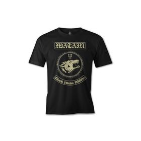 Lord T-Shirt ES-688 Siyah Watain Erkek T-shirt