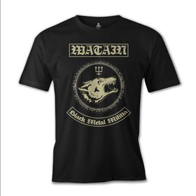 Lord T-Shirt ES-688 Siyah Watain Erkek T-shirt