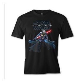 Lord T-Shirt ES-718 Siyah Star Wars The Force Awakens 5 Erkek T-shirt