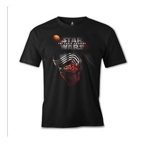 Lord T-Shirt ES-721 Siyah Star Wars The Force Awakens 8 Erkek T-shirt