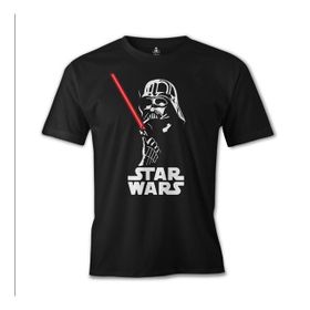 Lord T-Shirt ES-738 Siyah Darth Vader Smoking Erkek T-shirt