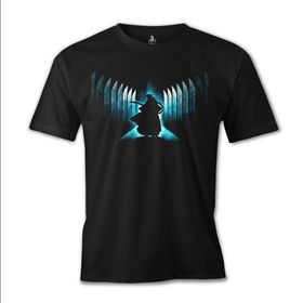Lord T-Shirt ES-746 Siyah Bleach Byakuya Kuchiki Erkek T-shirt