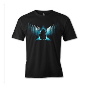 Lord T-Shirt ES-746 Siyah Bleach Byakuya Kuchiki Erkek T-shirt