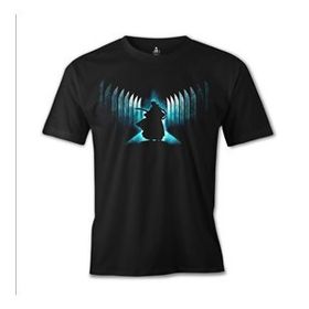 Lord T-Shirt ES-746 Siyah Bleach Byakuya Kuchiki Erkek T-shirt