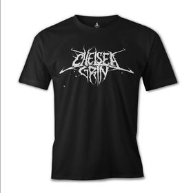 Lord T-Shirt ES-759 Siyah Chelsea Grin Logo Erkek T-shirt