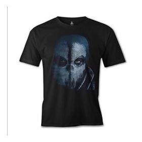 Lord T-Shirt ES-823 Siyah Call Of Duty Ghosts Mask Erkek T-shirt