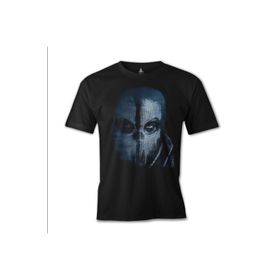 Lord T-Shirt ES-823 Siyah Call Of Duty Ghosts Mask Erkek T-shirt